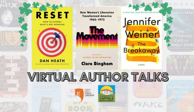 March Virtual Author Talks